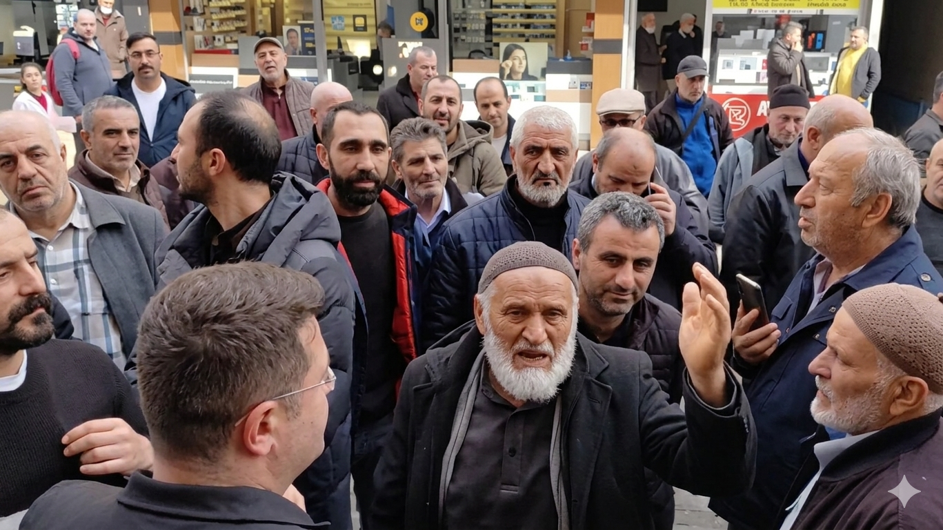 Gebze’de AKP İl Binası Önünde Emekliler İsyan Etti: “Siz Devlet misiniz, İsrail misiniz?