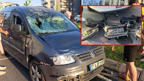Tekirdağ Çerkezköy’de Feci Kaza: Hafif Ticari Aracın Çarptığı Elektrikli Bisiklet Sürücüsü Anum Anum Hayatını Kaybetti!